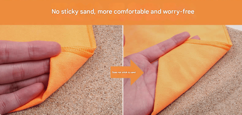 Gym Towel Microfiber 2 - piece - Orange - Factory Direct Shop