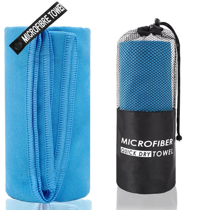 Gym Towel Microfiber 2 - piece - Blue - Factory Direct Shop