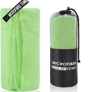 Gym Towel Microfiber 2 - piece - Green - Factory Direct Shop