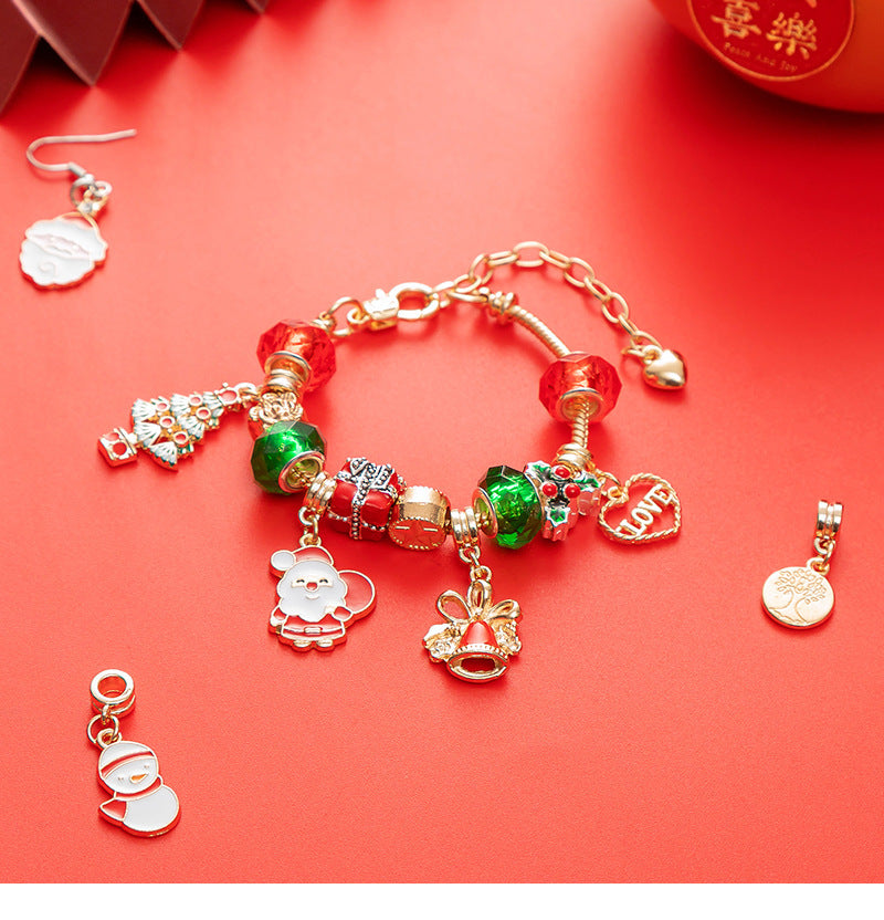 24-Day DIY Christmas Advent Calendar Jewelry Kit(RC469-2)