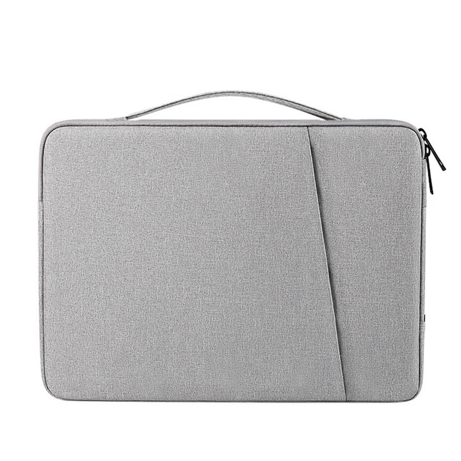 Grey 360° Protective Laptop & Tablet Sleeve with Accessory Organizer - Water - Repellent Carrying Case - Factory Direct Shop