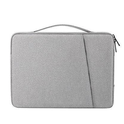 Grey 360° Protective Laptop & Tablet Sleeve with Accessory Organizer - Water - Repellent Carrying Case - Factory Direct Shop
