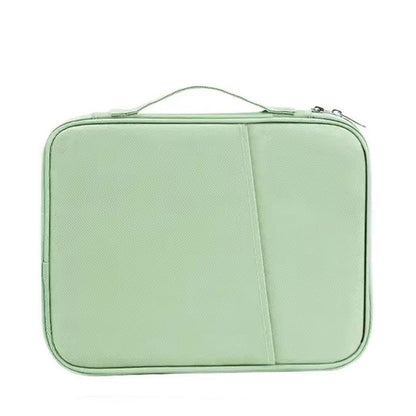 Green 360° Protective Laptop & Tablet Sleeve with Accessory Organizer - Water - Repellent Carrying Case - Factory Direct Shop