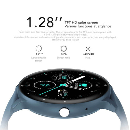 Feature - Rich Smartwatch: 1.28 HD Display Bluetooth Calling Extensive Sports Tracking (blue)" - Factory Direct Shop