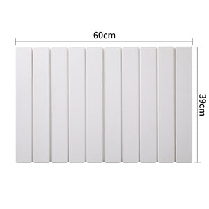 Collapsible Diatom Mud Bath Mat - Quick Dry, Non-Slip, Odor-Free Absorbent Pad(white)