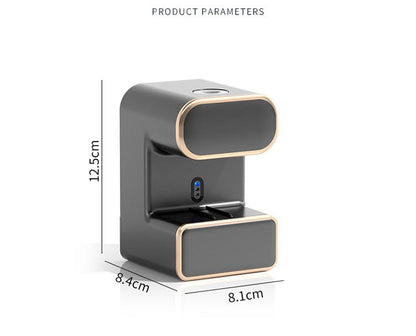 Automatic Toothpaste Dispenser with UVC Toothbrush Sterilizer & Holder - Wall Mounted, Rechargeable(Beige) - Factory Direct Shop