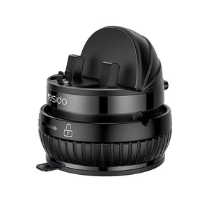 Universal Car Dashboard Phone Holder with Rotary Suction Cup & 360° Rotation(black)