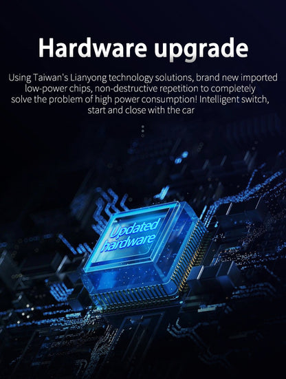 Compact OBD2 Car Head-Up Display (HUD) - Digital Speedometer with 5 Alarm Functions & Adaptive Brightness(black)