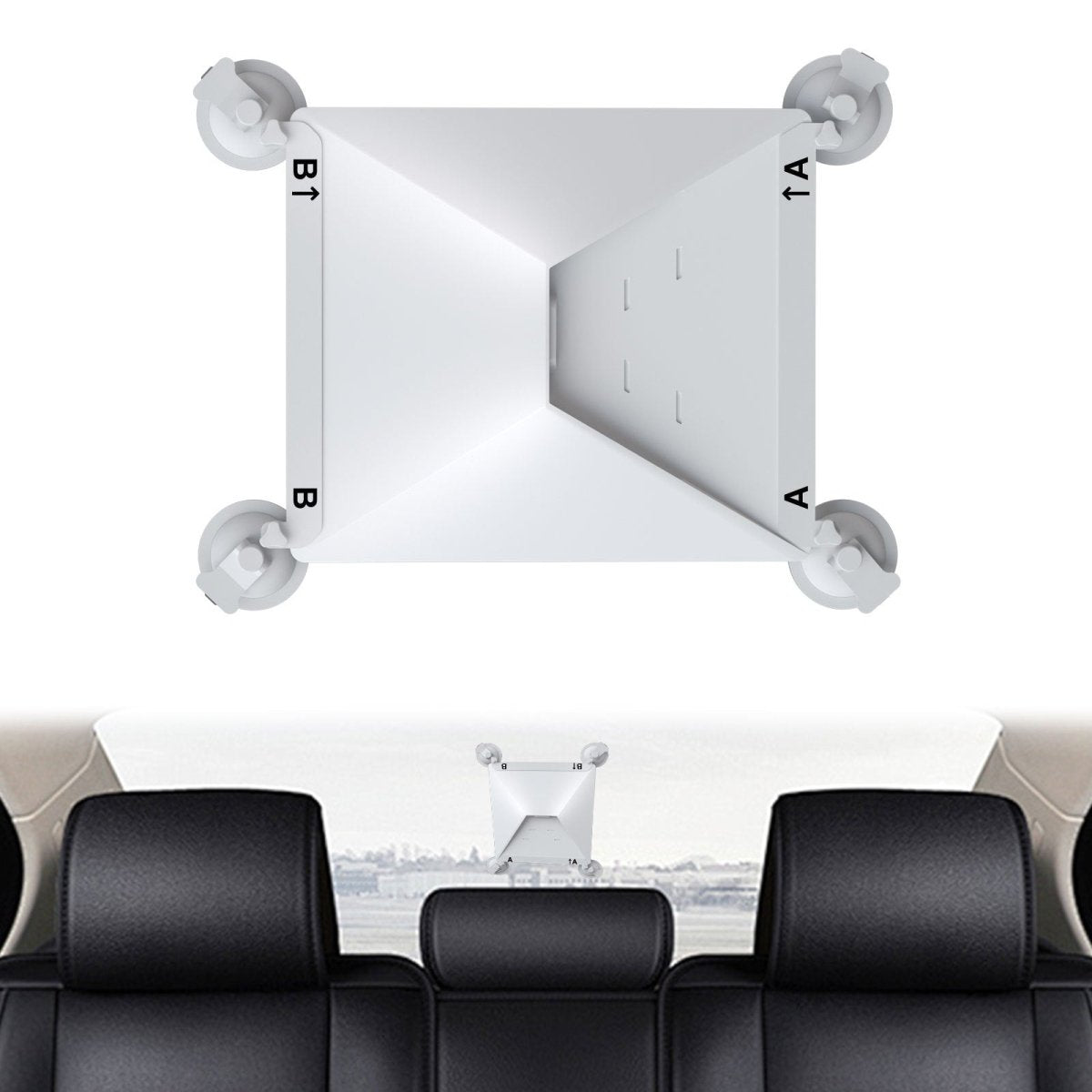 Starlink Mini Heavy - Duty Suction Cup Mount - White - Factory Direct Shop