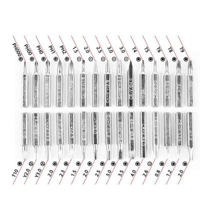 Green 32-in-1 Precision Screwdriver Set Magnetic Repair Tool Kit