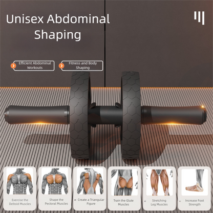 AB Roller Knee Pad-Grey