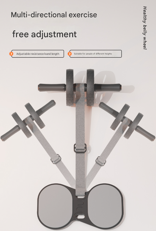 AB Roller Knee Pad-Grey