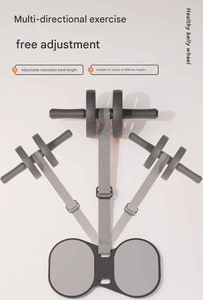 AB Roller Knee Pad-Grey