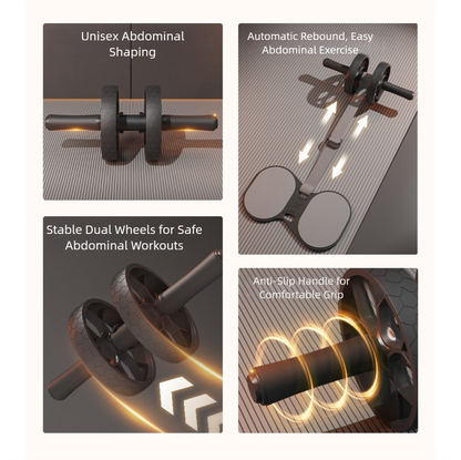 AB Roller Knee Pad-Grey