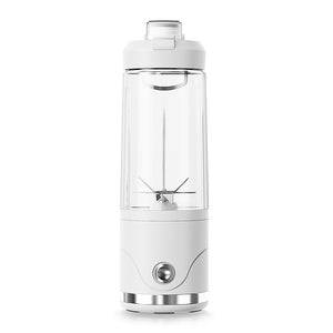 White Portable Automatic Rechargeable Blender Wireless Juicer Mini Ice Crusher for Smoothies & Shakes - Factory Direct Shop
