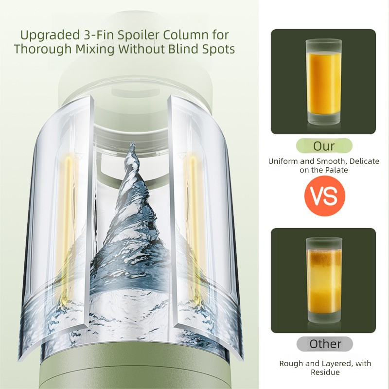 White Portable Automatic Rechargeable Blender Wireless Juicer Mini Ice Crusher for Smoothies & Shakes - Factory Direct Shop