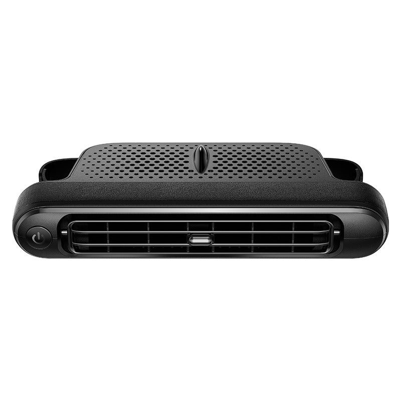 Black Car Seat Back Headrest Fan USB Powered Dual Turbine Bladeless Cooling Fan with 3 Speeds - Factory Direct Shop