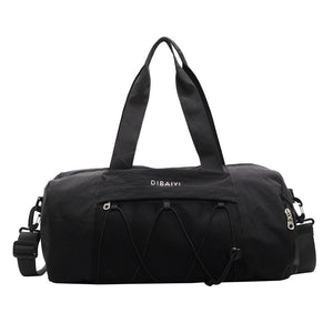 Gym Bag Duffel Wet - Dry Pocket - Black - Factory Direct Shop