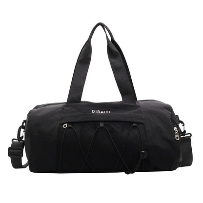 Gym Bag Duffel Wet - Dry Pocket - Black - Factory Direct Shop