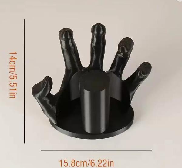 Creative Hand - Shaped Toilet Paper Holder - Unique Wall - Mounted Design - Factory Direct Shop