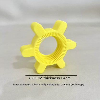 20 - Pack Yellow Easy Twist Bottle Cap Opener - Ergonomic Grip for Soda & Drinks - Factory Direct Shop