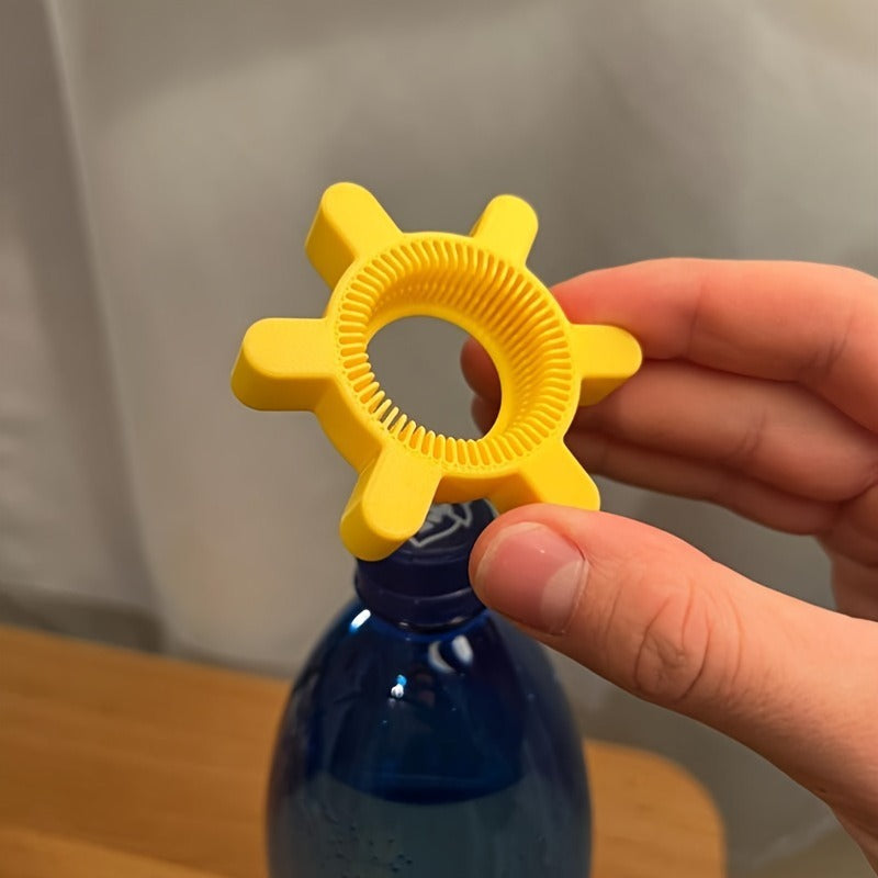 20 - Pack Yellow Easy Twist Bottle Cap Opener - Ergonomic Grip for Soda & Drinks - Factory Direct Shop
