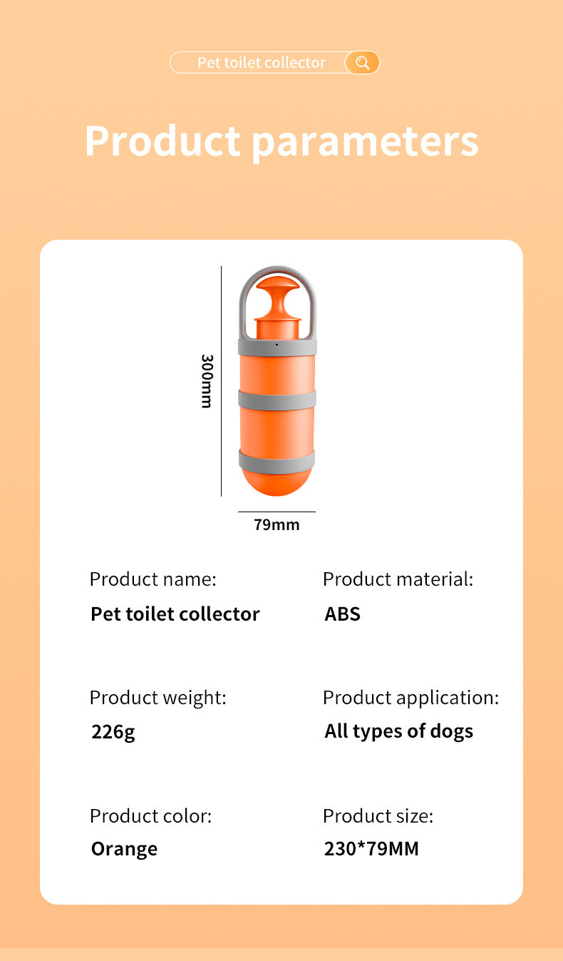 Portable Pet Waste Scooper - Compact & Hygienic Poop Picker for Dogs & Cats On - the - Go - Factory Direct Shop