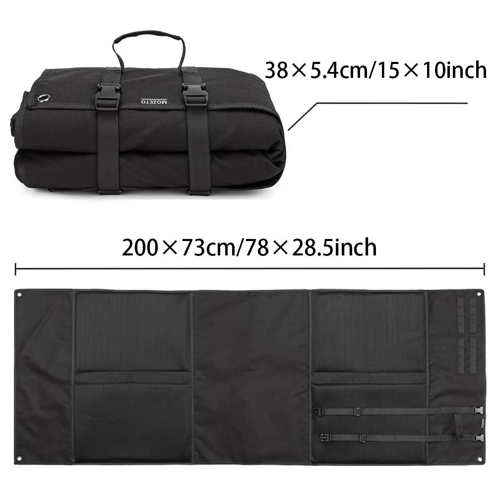Khaki Portable Outdoor Tactical Shooting Mat - Field Training, Camping, Picnic & Moisture-Proof Nap Pad (200x73 cm / 78x28.5 inches)