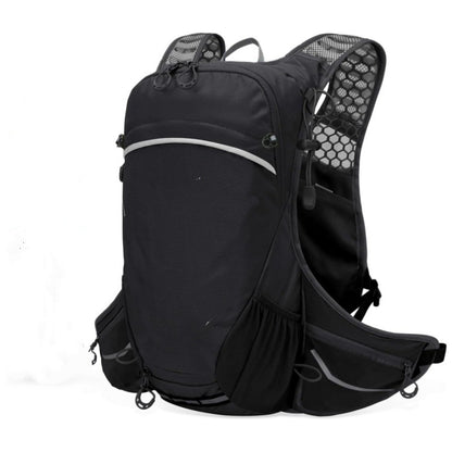 Black Lightweight Outdoor Hiking Backpack Nylon Daypack for Cycling Camping and Mountaineering Breathable Sports Bag Ideal for Australian Adventures - Factory Direct Shop