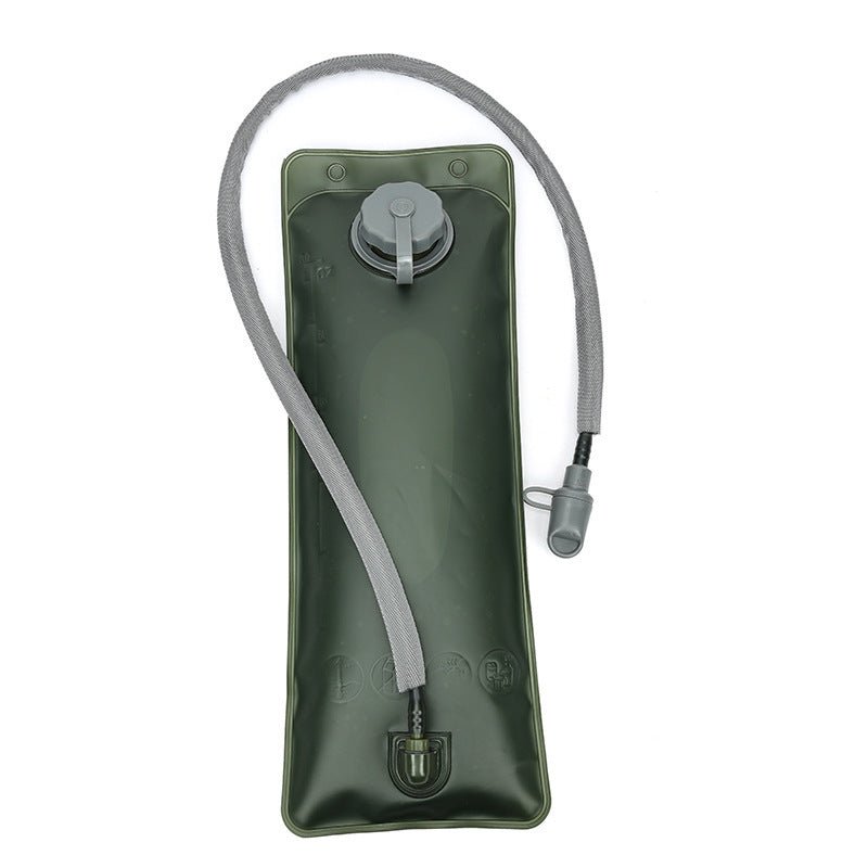 Outdoor Grey 2.5L Hydration Bladder for Running & Cycling - Eco - Friendly PEVA Material Water Reservoir Pack Insert with Bite Valve & 93CM Water Pipe - Factory Direct Shop