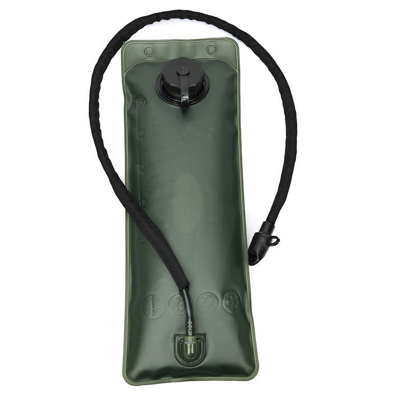 Outdoor Black 2L Hydration Bladder for Running & Cycling - Eco - Friendly PEVA Material Water Reservoir Pack Insert with Bite Valve & 93CM Water Pipe - Factory Direct Shop