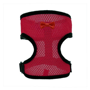 2 - Pcs Red Adjustable Pet Harness with Leash – Breathable Mesh Design for Small Dogs, Cats, Chickens, Ducks & More | Anti - Escape, 360° Support, Lightweight & Comfortable in Australia(Size:XS) - Factory Direct Shop