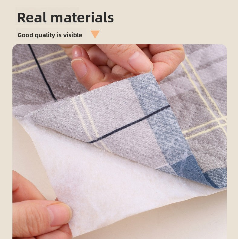 Washable Incontinence Bed Pad 115x200cm Reusable Waterproof Mattress Protector with Non-Slip Backing 4-Layer Absorbent Underpad for Elderly and Adults Smoky gray