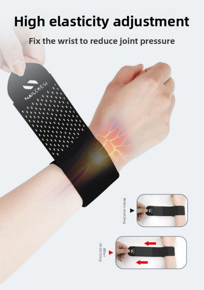 2PCS Adjustable Wrist Support Brace Ultra Thin Breathable Mesh Wrap for Sports Tennis Gym & Daily Office Use One Size Fits Most Fashion Grey - Factory Direct Shop