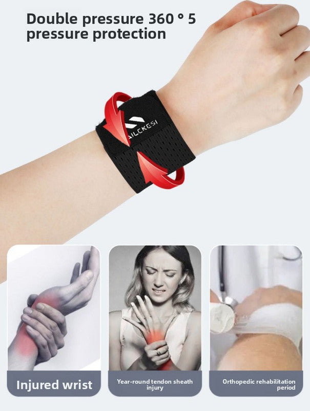 2PCS Adjustable Wrist Support Brace Ultra Thin Breathable Mesh Wrap for Sports Tennis Gym & Daily Office Use One Size Fits Most Cherry Blossom Pink - Factory Direct Shop
