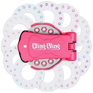 Bling Bling Gem Stamper and Hair Decorating Toy Set(1 Stamper + 36 Gem Sheets) - DIY Hair, Fashion, and Accessory Decoration Kit for Girls - Factory Direct Shop