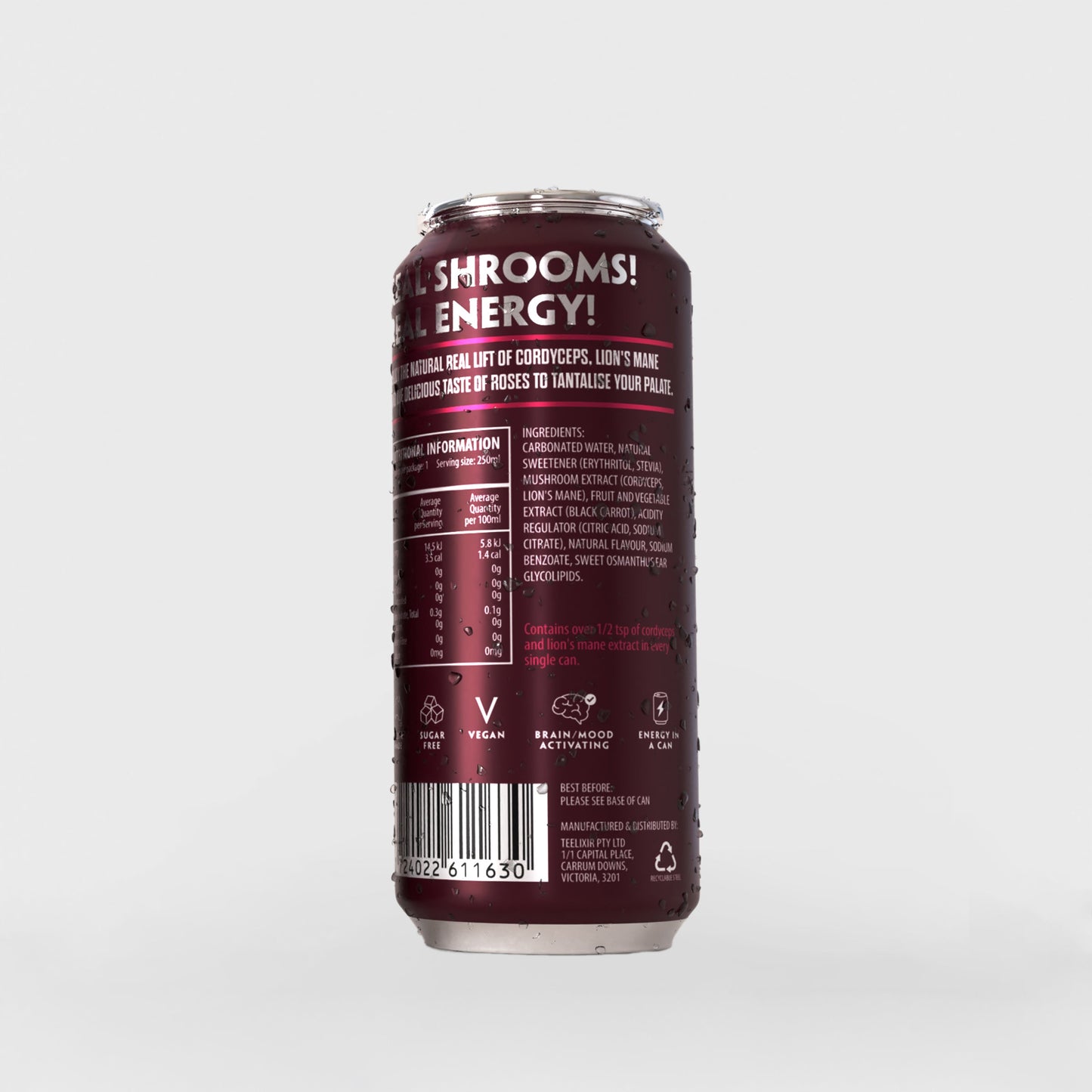 12 pack of Rose TLXR energy drink cans - Factory Direct Shop