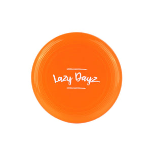 28cm Lazy Dayz Jumbo Neon Beach Frisbee - Orange