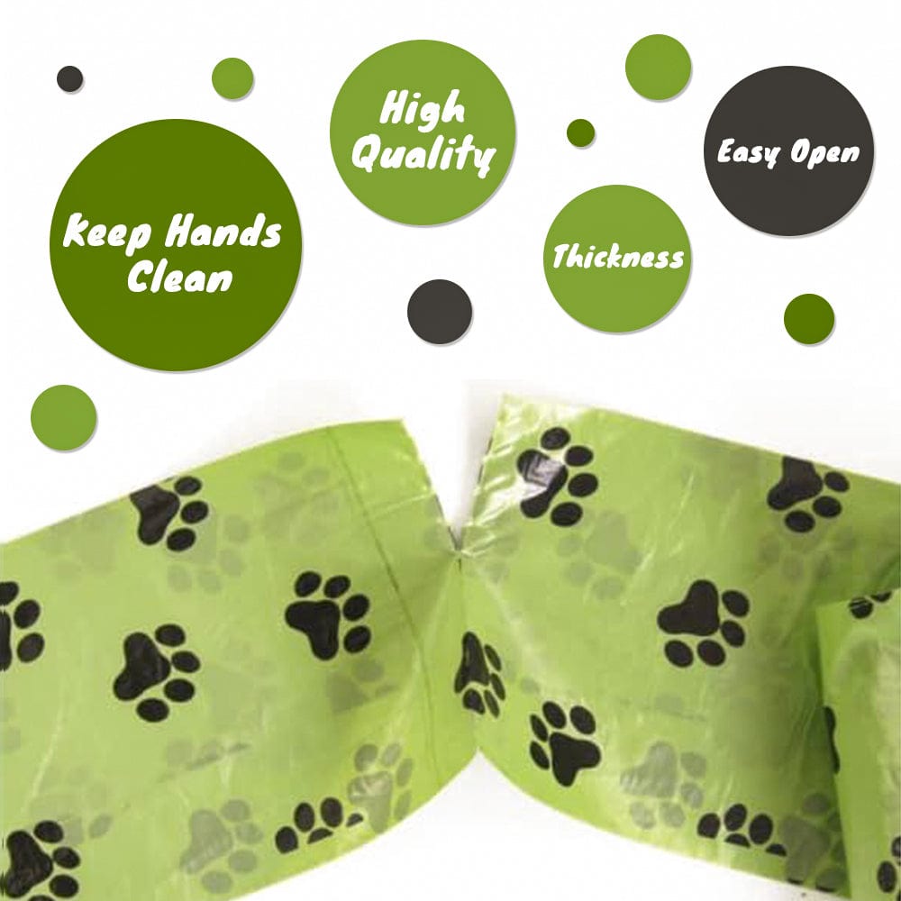 LIVINGTODAY 60 Biodegradable Unscented Pet Dog Poop Waste Bags - Factory Direct Shop