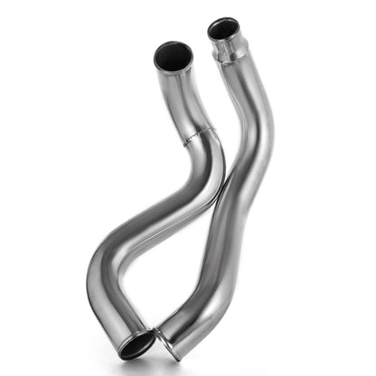 Turbo Intercooler Pipe & Boot Kit Silver for 03-07 Ford 6.0L Powerstroke Diesel