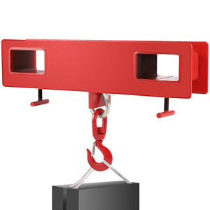 Forklift Lifting Hook 6000 LBS Capacity Forklift Lifting Hoist Swivel Hook Mobile Crane Forklift Attachments