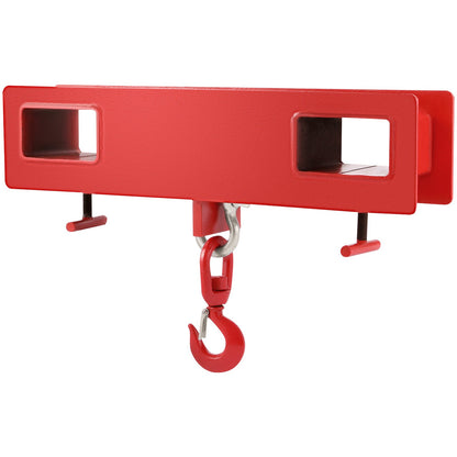 Forklift Lifting Hook 6000 LBS Capacity Forklift Lifting Hoist Swivel Hook Mobile Crane Forklift Attachments