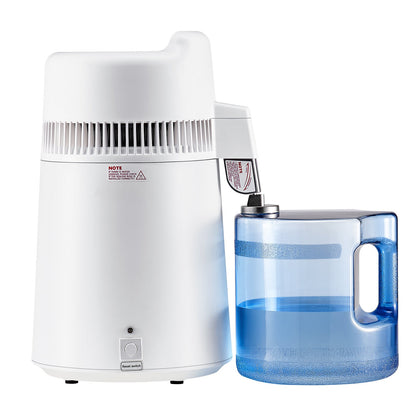 6L Water Distiller Home Countertop Purifier Machine 900W Plastic Container
