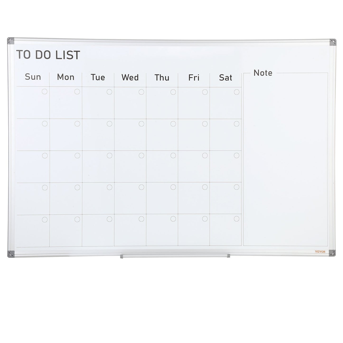 Magnetic Whiteboard Dry Erase Board 36" x 24" Wall Mounted for Office