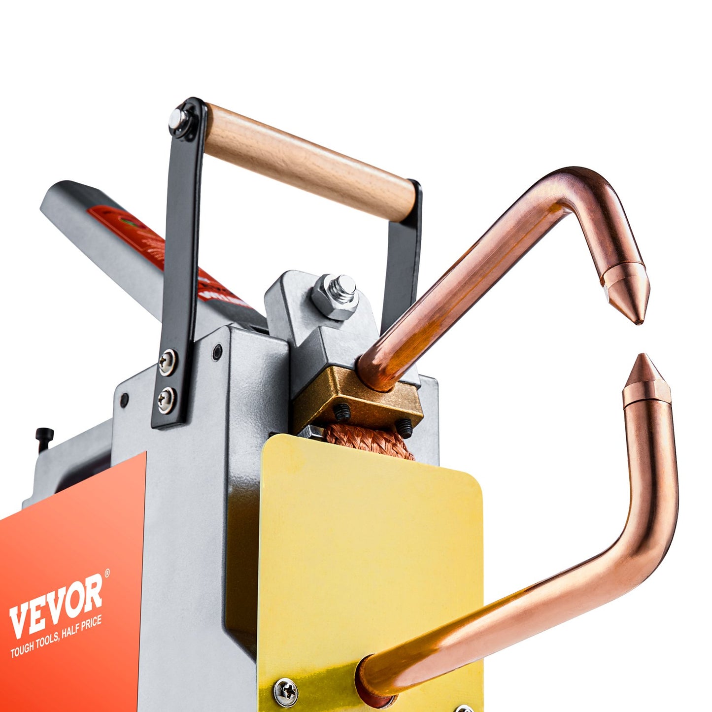 Portable Spot Welder, 1/8-inch Thick Spot Welder Machine with 8KVA Input Capacity, Handheld Welding Tip Gun Metal Sheet Spot Welding Machine for Carbon Steel, Aluminum Sheet