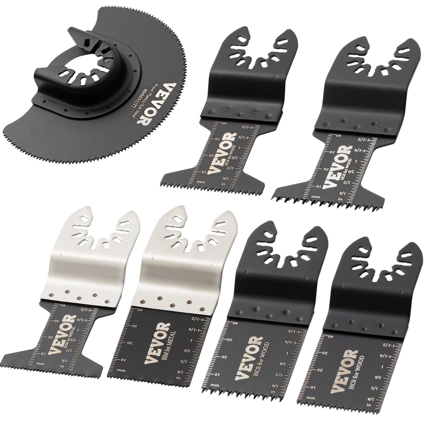 Oscillating Multi Tool Saw Blades Multi Tool Blades 50PCS for Wood Metal