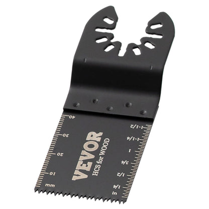 100PCS Oscillating Saw Blades, Quick Release Multitool Blades Kit, HCS Tool Blades for Wood Plastic, Compatible with Dewalt Dremel Fein Worx Bosch Makita Milwaukee