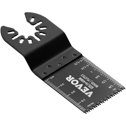 50PCS Oscillating Saw Blades, Universal Quick Release Oscillating Saw Blades, Multitool Tool Blades for Wood Plastic Aluminum, Fit Dewalt Bosch Milwaukee Hitachi Chicago Craftsman