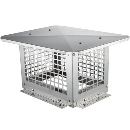Chimney Cap 13” x 9” 304Stainless Steel Fireplace Flue Caps Cover Mesh