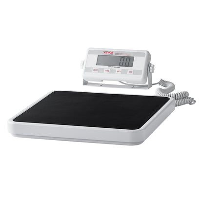 Portable Medical Scale, Professional Digital Physician Scale for Weighing - with Anti-Slip Mat, 2 Units (kg/lb), Hold & Tare Function, 400LBS Capacity Physician Wight Scale for Gym Home Hospital